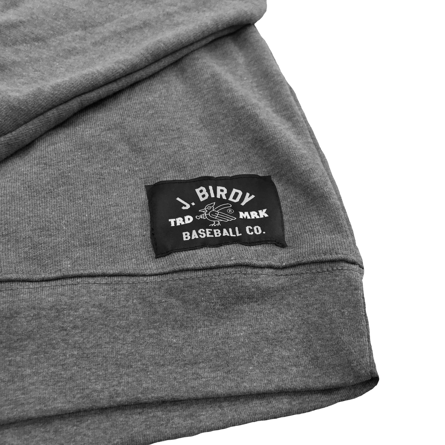 JBIRDY-Canadian-Baseball-Athletic-Grey-Crew-Neck