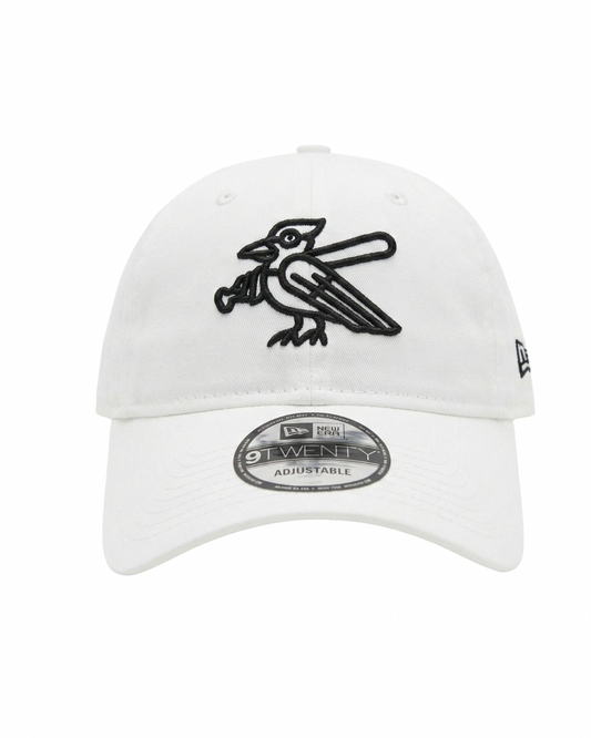 The Coach Hat - White (Adjustable Strap)
