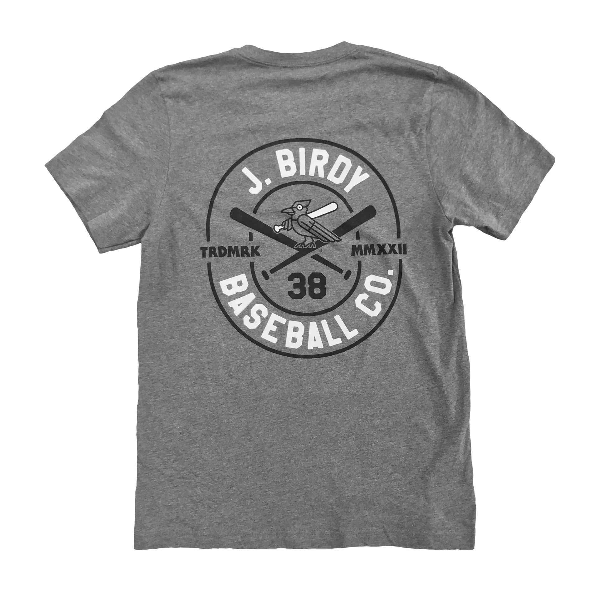 JBIRDY-Canadian-Baseball-Grey-Trademark-Tshirt